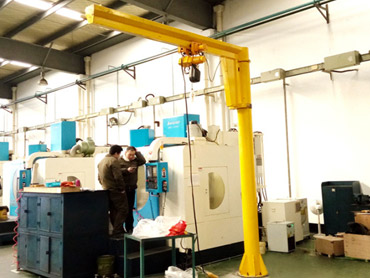 360-degree rotating kantilever kran