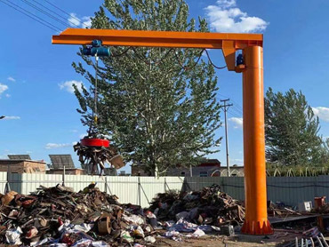 360-degree rotating jib kran