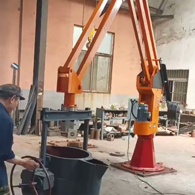 Hand-Wheel Casting Manipulator for Foundry Metal Loyga
